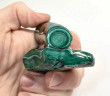 2.59" POLISHED MALACHITE STALACTITE Freeform Congo - B337