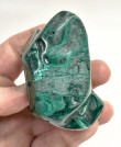 2.59" POLISHED MALACHITE STALACTITE Freeform Congo - B337