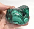 2.87" POLISHED BULLSEYE MALACHITE Freeform Congo - B347