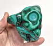 3.11" POLISHED BULLSEYE MALACHITE Freeform Congo - B346