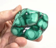 2.55" POLISHED BULLSEYE MALACHITE Freeform Congo - B351