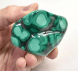 2.55" POLISHED BULLSEYE MALACHITE Freeform Congo - B351