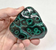 2.79" POLISHED BULLSEYE MALACHITE With Chrysocolla Freeform Congo - B369