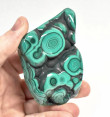 3.38" POLISHED BULLSEYE MALACHITE Freeform Congo - B366