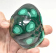 3.26" POLISHED BULLSEYE MALACHITE Freeform Congo - B363