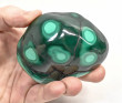 3.26" POLISHED BULLSEYE MALACHITE Freeform Congo - B363