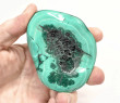 3.26" POLISHED BULLSEYE MALACHITE Freeform Congo - B363