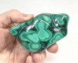 3.70" POLISHED BULLSEYE MALACHITE With Chrysocolla Freeform Congo - B364