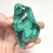 3.70" POLISHED BULLSEYE MALACHITE With Chrysocolla Freeform Congo - B364
