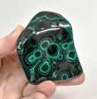 2.99" POLISHED BULLSEYE MALACHITE With Chrysocolla Freeform Congo - B370