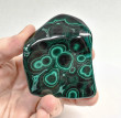 2.99" POLISHED BULLSEYE MALACHITE With Chrysocolla Freeform Congo - B370
