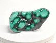 4.33" POLISHED BULLSEYE MALACHITE Freeform Congo - B349