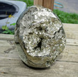 10.23" Amazing XL Golden PYRITE Geode Polished Freeform 42.40 LB - Peru P277