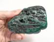 3.74" POLISHED BULLSEYE MALACHITE Freeform Congo - B361