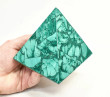 3.89" POLISHED MALACHITE PYRAMID Congo - cm210