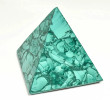 3.89" POLISHED MALACHITE PYRAMID Congo - cm210