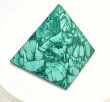 3.89" POLISHED MALACHITE PYRAMID Congo - cm210