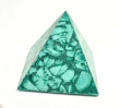 3.89" POLISHED MALACHITE PYRAMID Congo - cm210