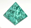 3.89" POLISHED MALACHITE PYRAMID Congo - cm211