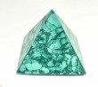 3.89" POLISHED MALACHITE PYRAMID Congo - cm211