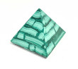 2" POLISHED MALACHITE PYRAMID Congo - cm212