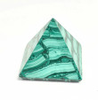 1.92" POLISHED MALACHITE PYRAMID Congo - cm213