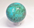 3.93" Polished CHRYSOCOLLA MALACHITE QUARTZ Tentadora mine, Peru E719