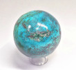 3.93" Polished CHRYSOCOLLA MALACHITE QUARTZ Tentadora mine, Peru E719