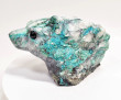 5.98" Polished CHRYSOCOLLA MALACHITE QUARTZ Bear Carving Peru T729