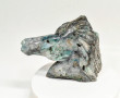 8.07" Polished QUARTZ MALACHITE CHRYSOCOLLA Horse Carving Peru T730