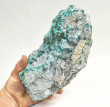 8.66" Vug of CHRYSOCOLLA With MALACHITE HETEROGENITE Kalukuluku Mine Congo Q844