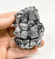 2.75" PYRITE With GALENA Crystal Cluster Huanzala mine, Peru T741