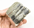 2.87" CUBIC PYRITE Crystal Cluster Huanzala mine, Peru T748