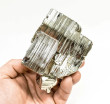 3.85" CUBIC PYRITE Crystal Cluster Huanzala mine, Peru T752