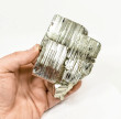 3.85" CUBIC PYRITE Crystal Cluster Huanzala mine, Peru T752