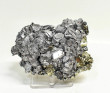 4.72" OCTOHEDRAL PYRITE With GALENA Crystal Cluster Huanzala mine, Peru T732