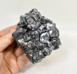 3.26" PYRITE With GALENA Crystal Cluster Huanzala mine, Peru T733
