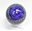 2.63" POLISHED LAPIS LAZULI Sphere With Stand Afghanistan S397