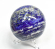 2.63" POLISHED LAPIS LAZULI Sphere With Stand Afghanistan S397