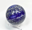 2.63" POLISHED LAPIS LAZULI Sphere With Stand Afghanistan S397