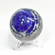 2.28" POLISHED LAPIS LAZULI Sphere With Stand Afghanistan S401