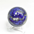 2.24" POLISHED LAPIS LAZULI Sphere With Stand Afghanistan S394
