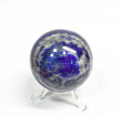 2.24" POLISHED LAPIS LAZULI Sphere With Stand Afghanistan S394