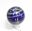 2.24" POLISHED LAPIS LAZULI Sphere With Stand Afghanistan S394