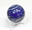 1.96" POLISHED LAPIS LAZULI Sphere With Stand Afghanistan S386