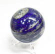 2.12" POLISHED LAPIS LAZULI Sphere With Stand Afghanistan S385