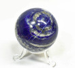 2.08" POLISHED LAPIS LAZULI Sphere With Stand Afghanistan S384