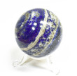 2.08" POLISHED LAPIS LAZULI Sphere With Stand Afghanistan S384