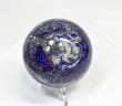 2.95" POLISHED LAPIS LAZULI Sphere With Stand Afghanistan S403
