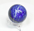 2.08" POLISHED LAPIS LAZULI Sphere With Stand Afghanistan S417